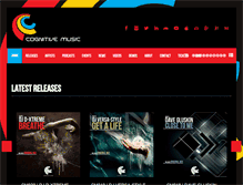 Tablet Screenshot of cognitivemusic.com